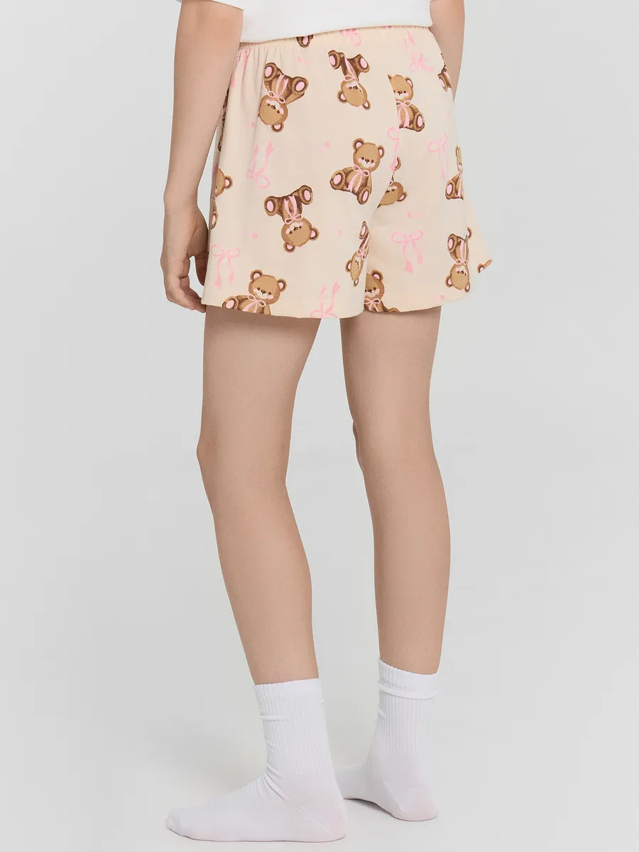 Пижама Mark Formelle (Марк Формэль) 567750/белый +мишки на пудровом - фото 9