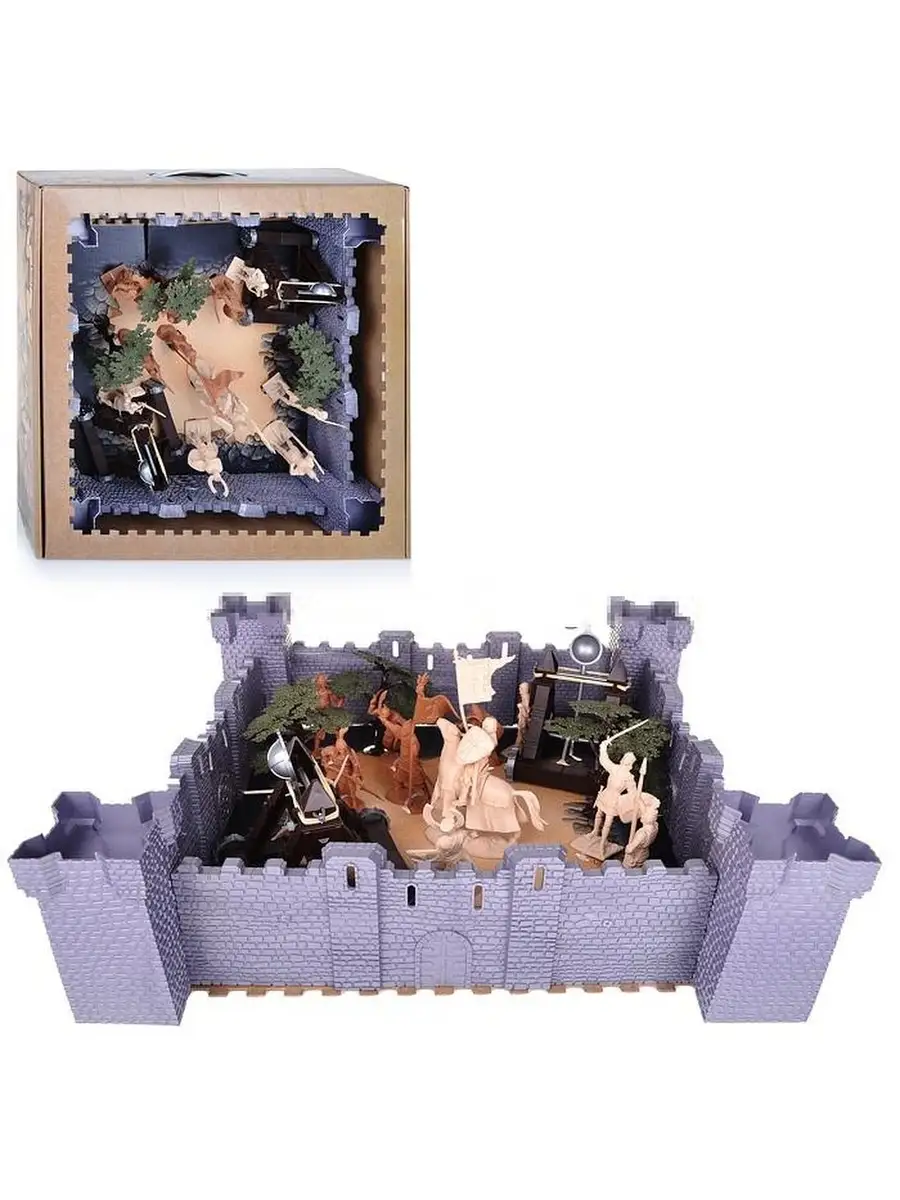 Игровой набор БИПЛАНТ Крепость + Амазонки - фото 1