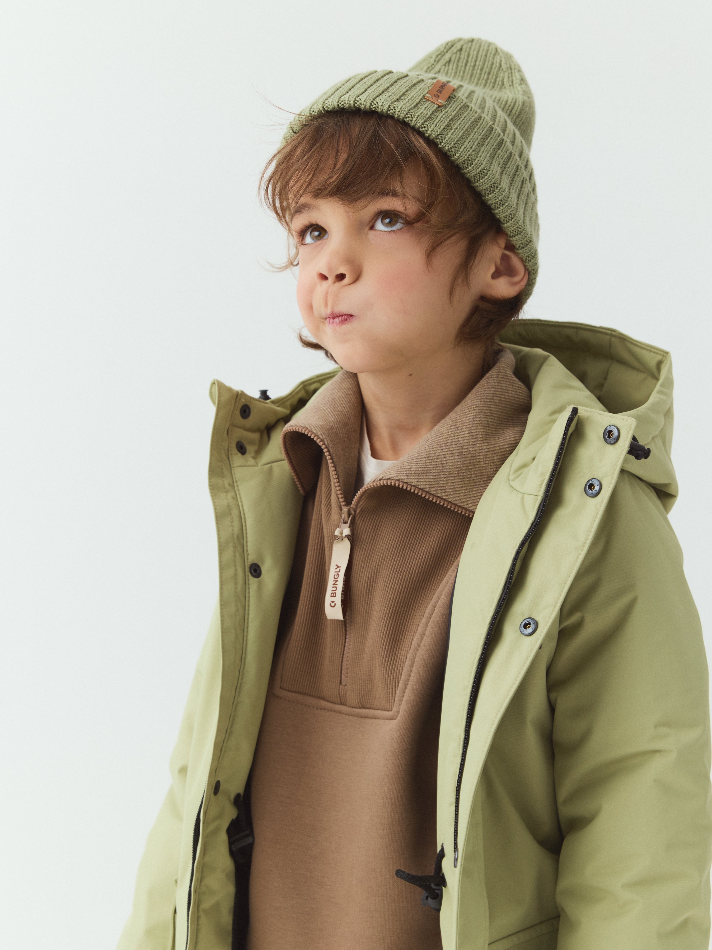 Парка BUNGLY 1R9338/Фисташка - фото 3