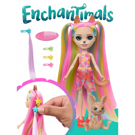 Кукла мини Enchantimals кенгуру Катрис