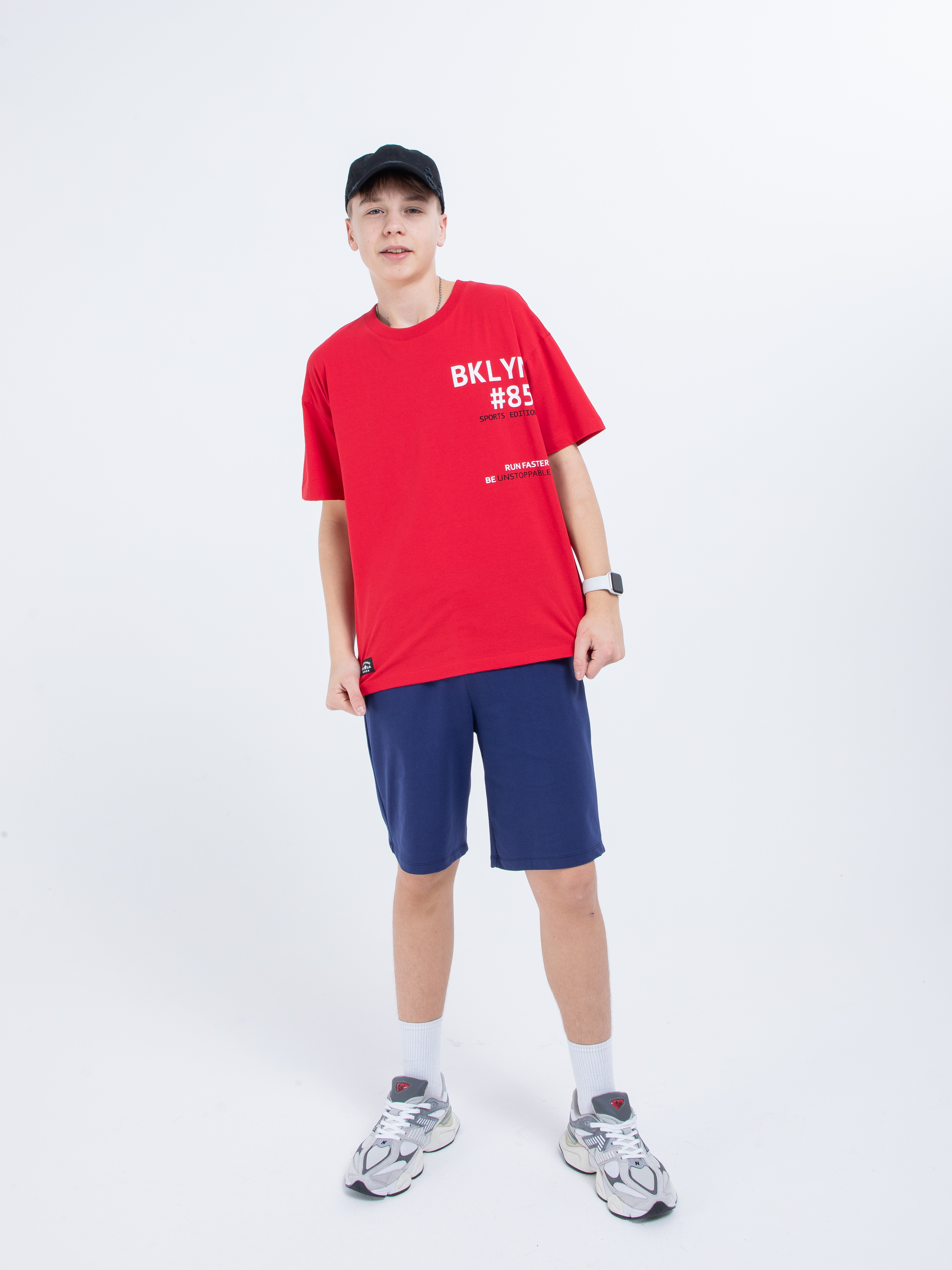 Футболка STELLA MODA 11213_красный - фото 12