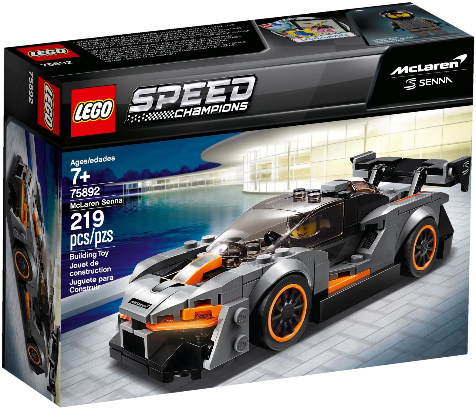 Изображение товара LEGO Speed Champions Конструктор McLaren Senna 75892 3120 деталей