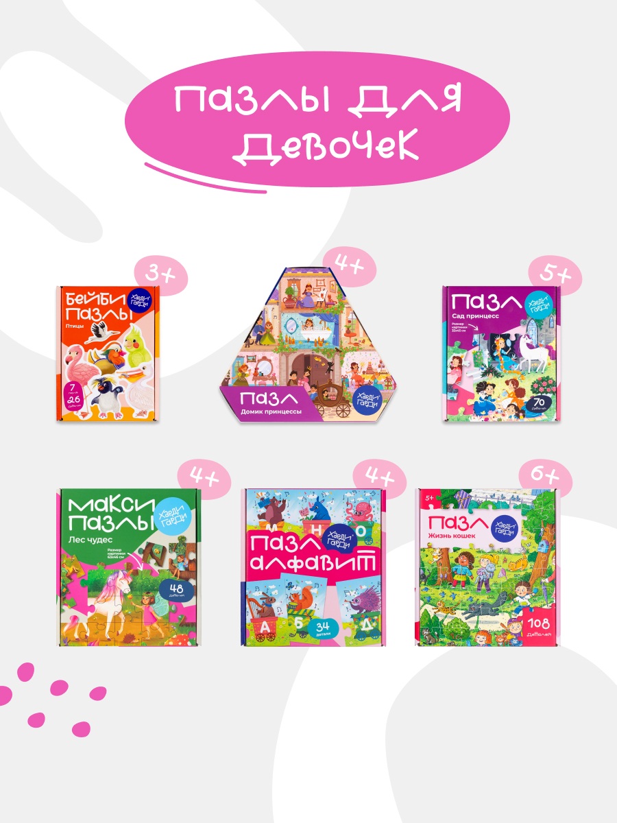 Пазл Харди Гарди Макси Пазлы Алфавит классический - фото 19