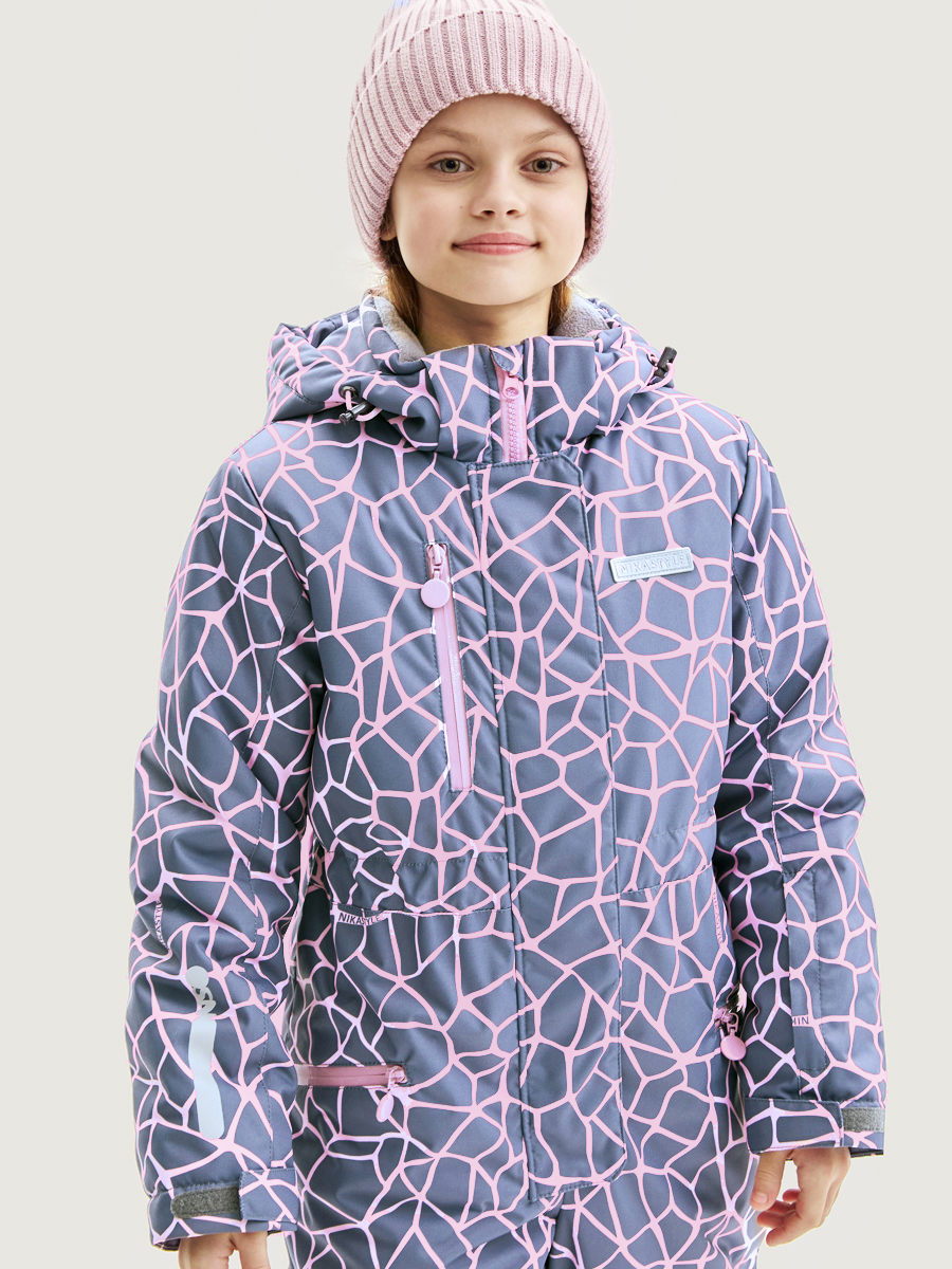 Комбинезон NIKASTYLE 8з2625 розовый/инжир - фото 5