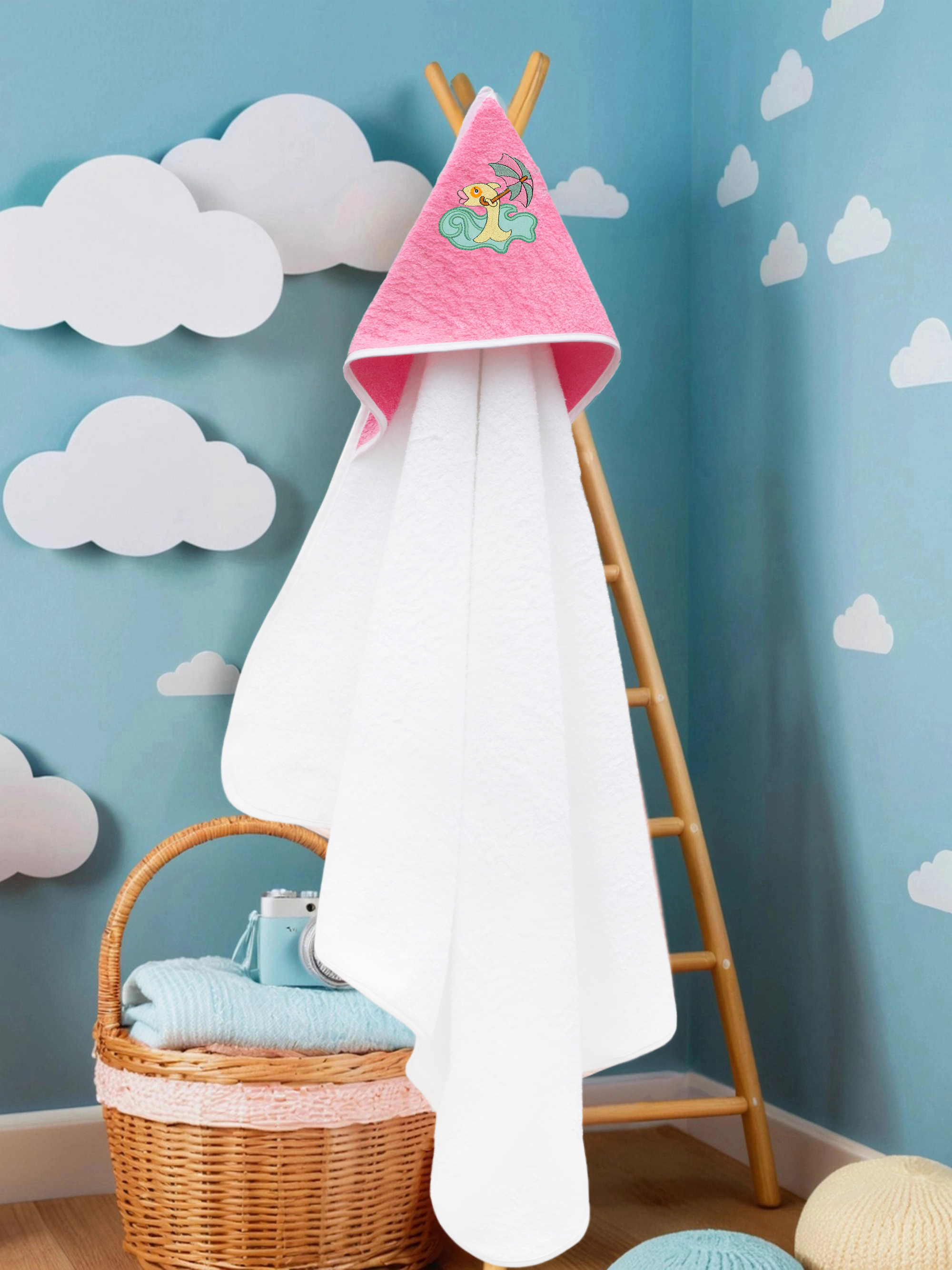 Полотенце уголок Wellness Малыш-00/73_Р 80 x 100 см 1 шт. - фото 1