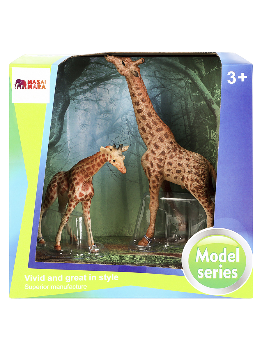 Игровой набор Masai Mara Семья жирафов - фото 8