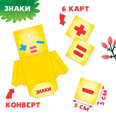 Интерактивная игра-лэпбук Лас Играс «Математика на пальцах»