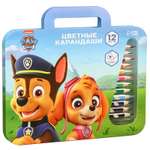 Карандаши цветные Paw Patrol 12 шт.
