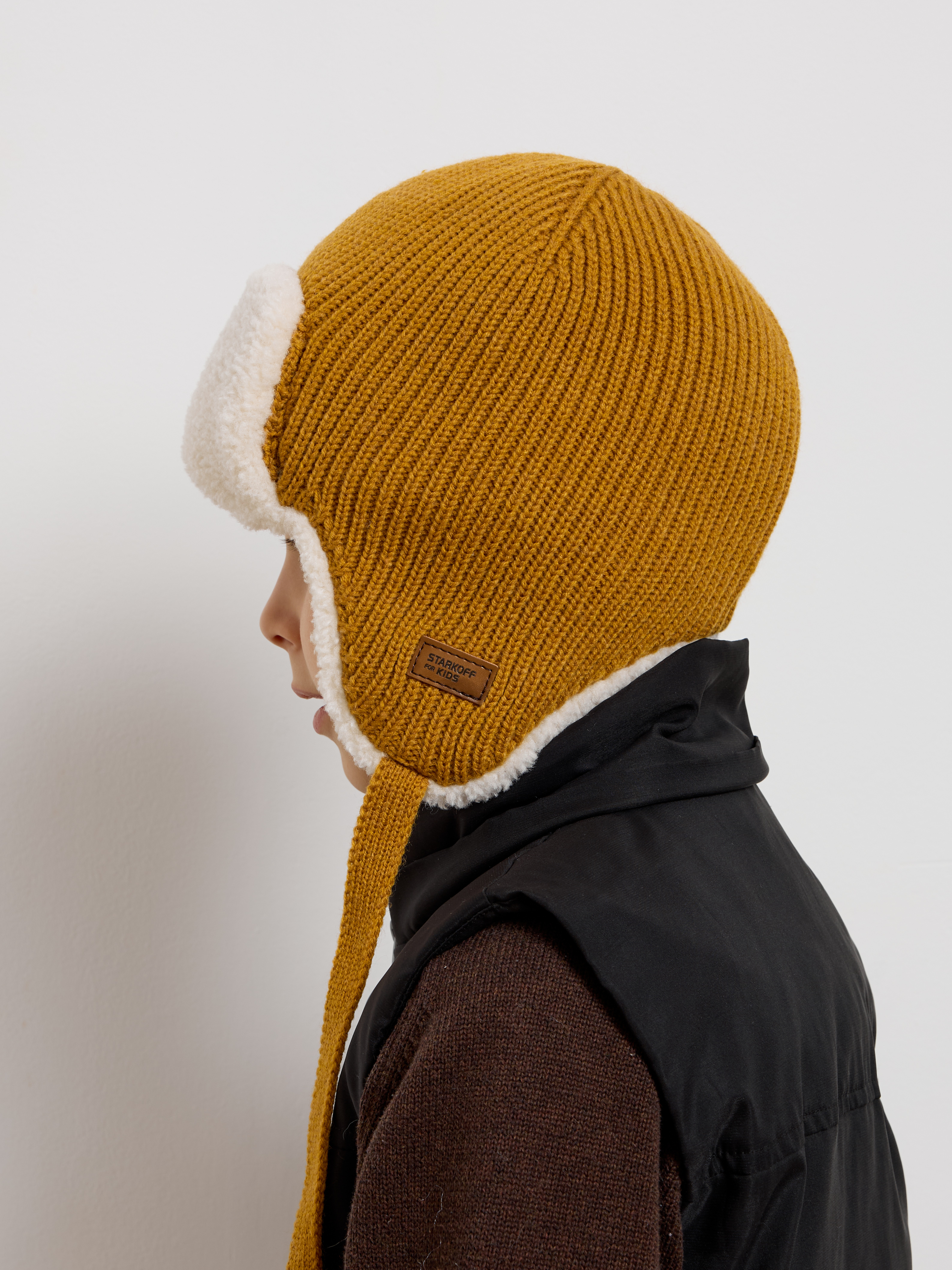 Шапка-ушанка Starkoff Kids Д301118 - фото 8