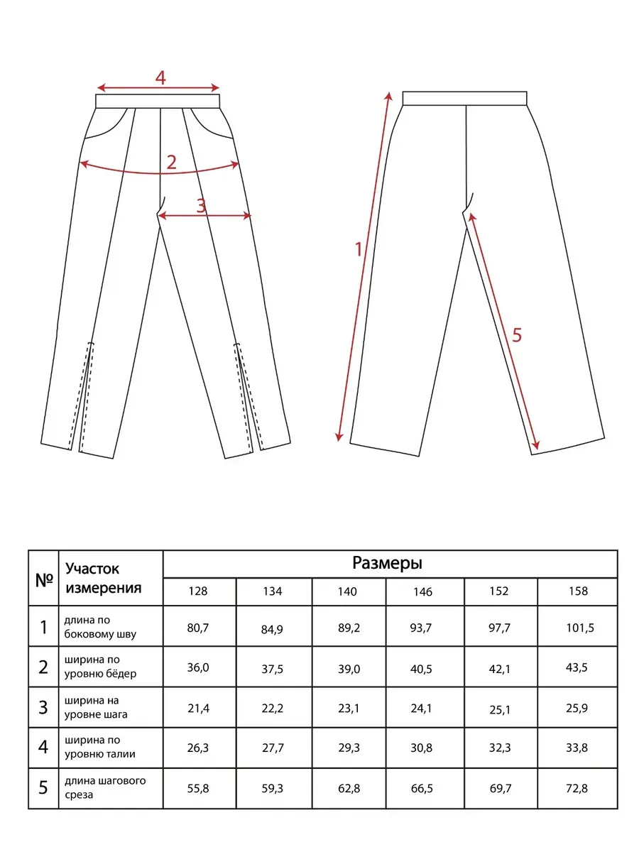 Брюки MiloTa БФ02/темно-синий - фото 11