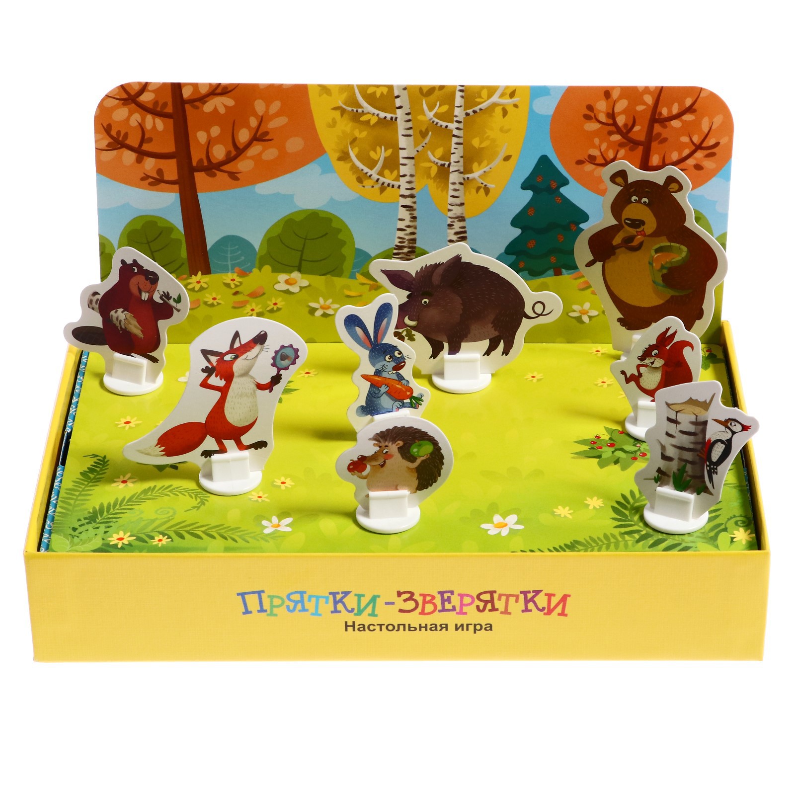 Настольная игра Sima-Land Прятки зверятки - фото 5