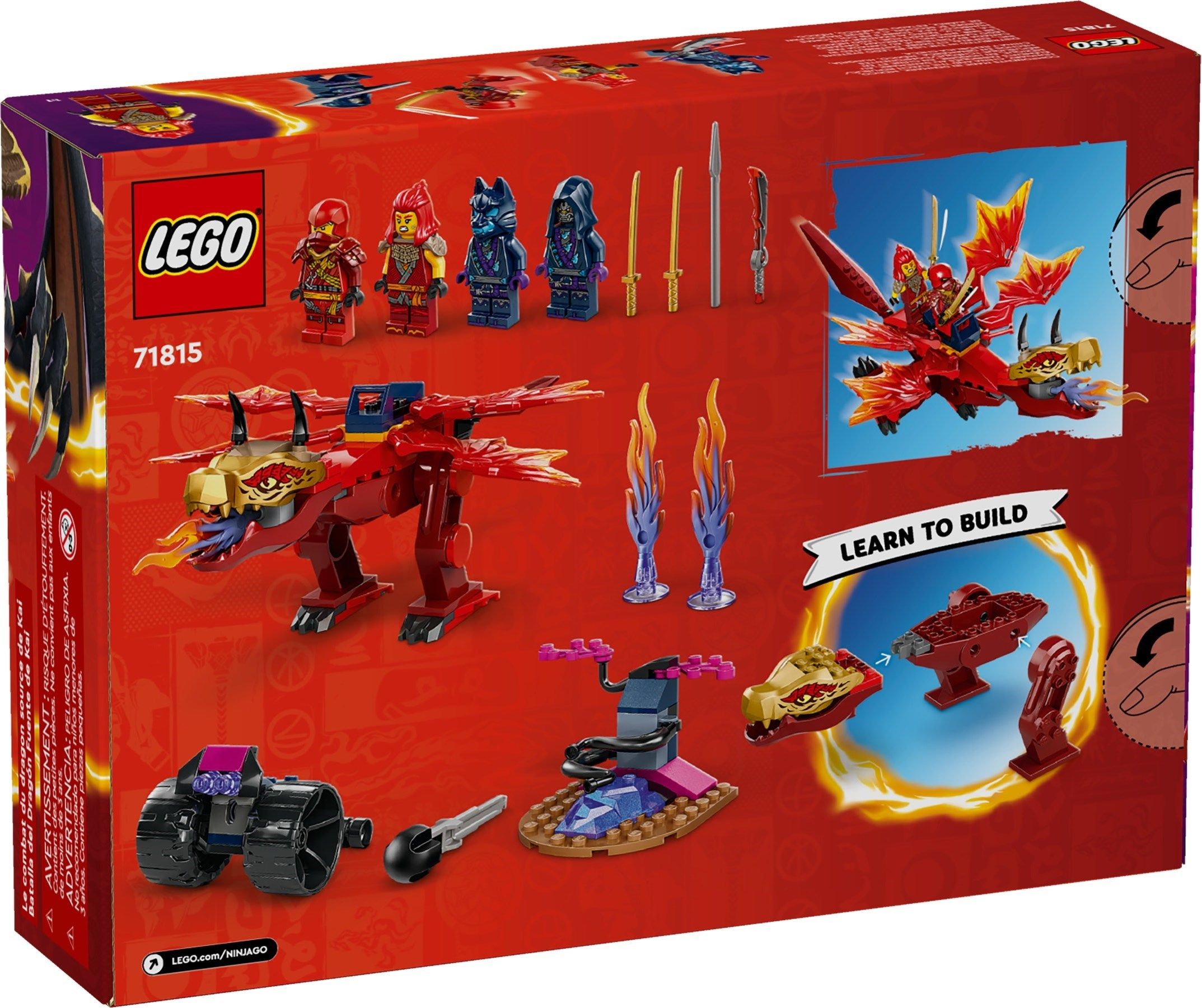 Конструктор LEGO NINJAGO 120 дет. - фото 2
