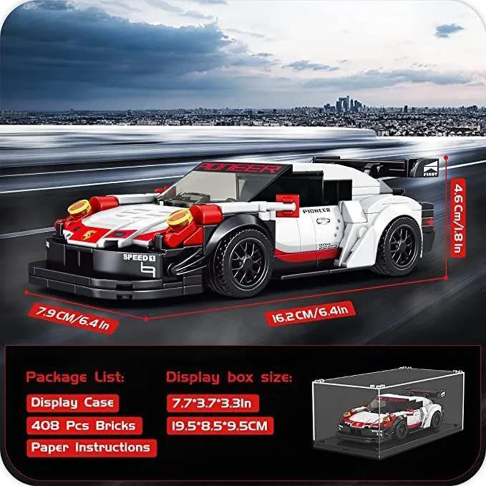 Конструктор Mould King Спорткар Porsche 911 блочный - фото 4