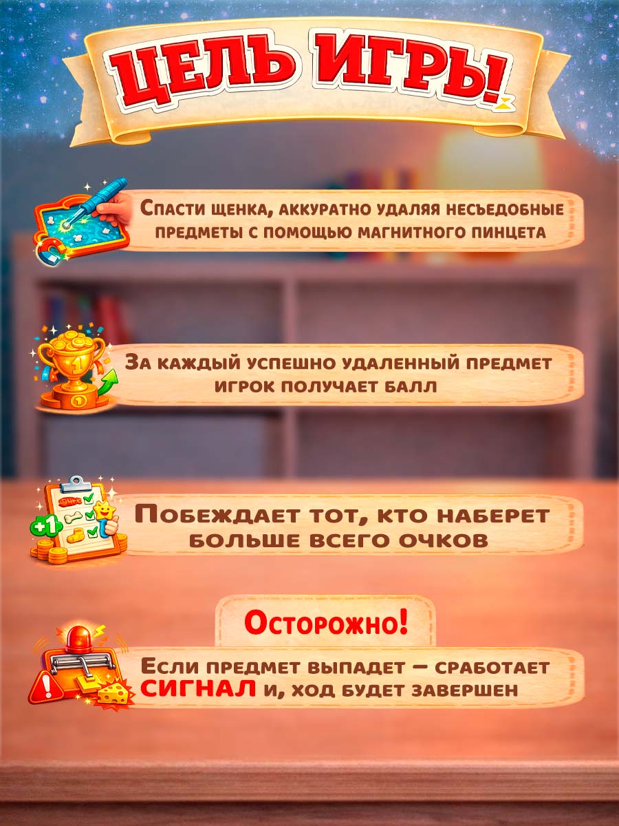 Настольная игра Hasbro Операция Cпаси щенка - фото 2