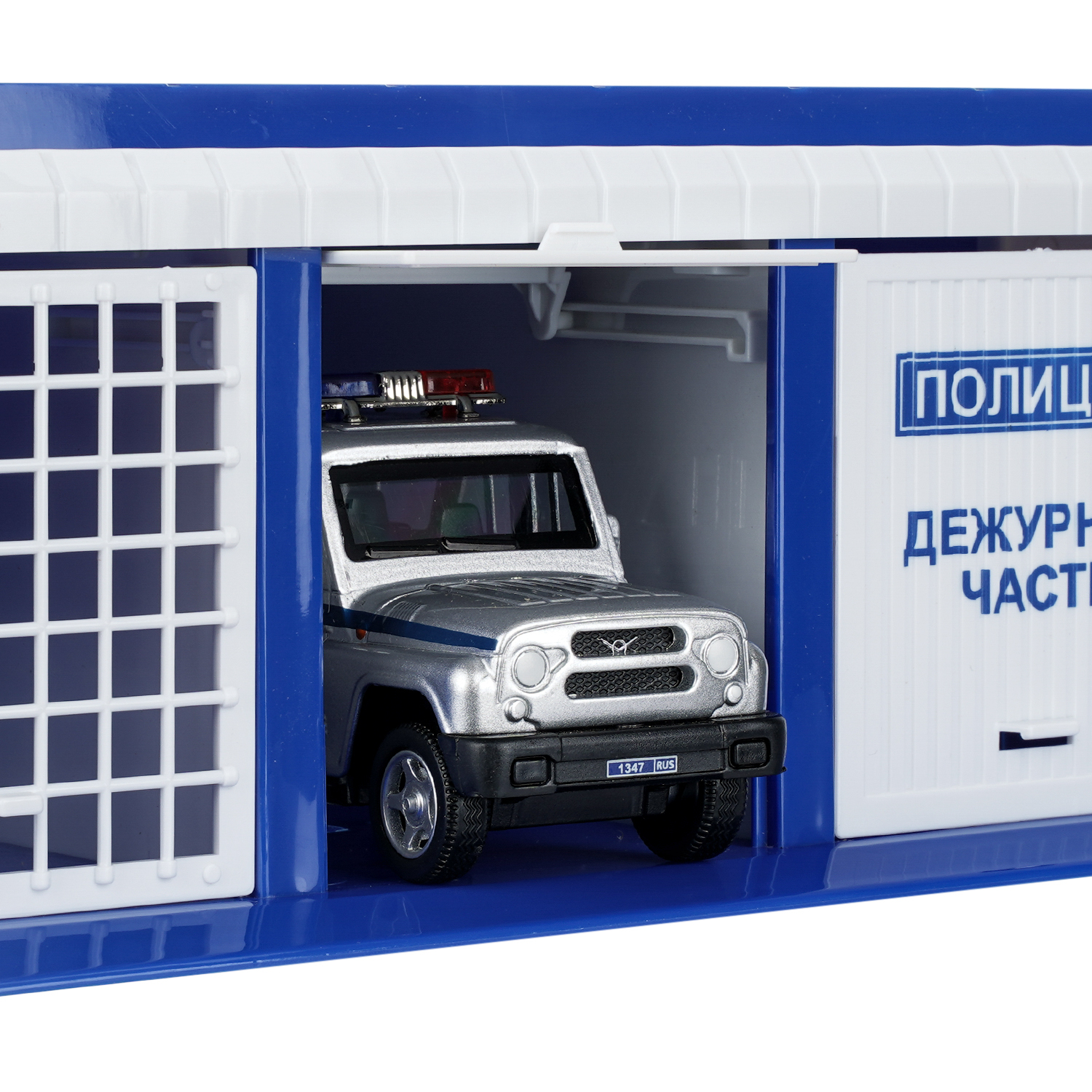 Игровой набор Технопарк УАЗ Гараж Полиция 410504 - фото 5