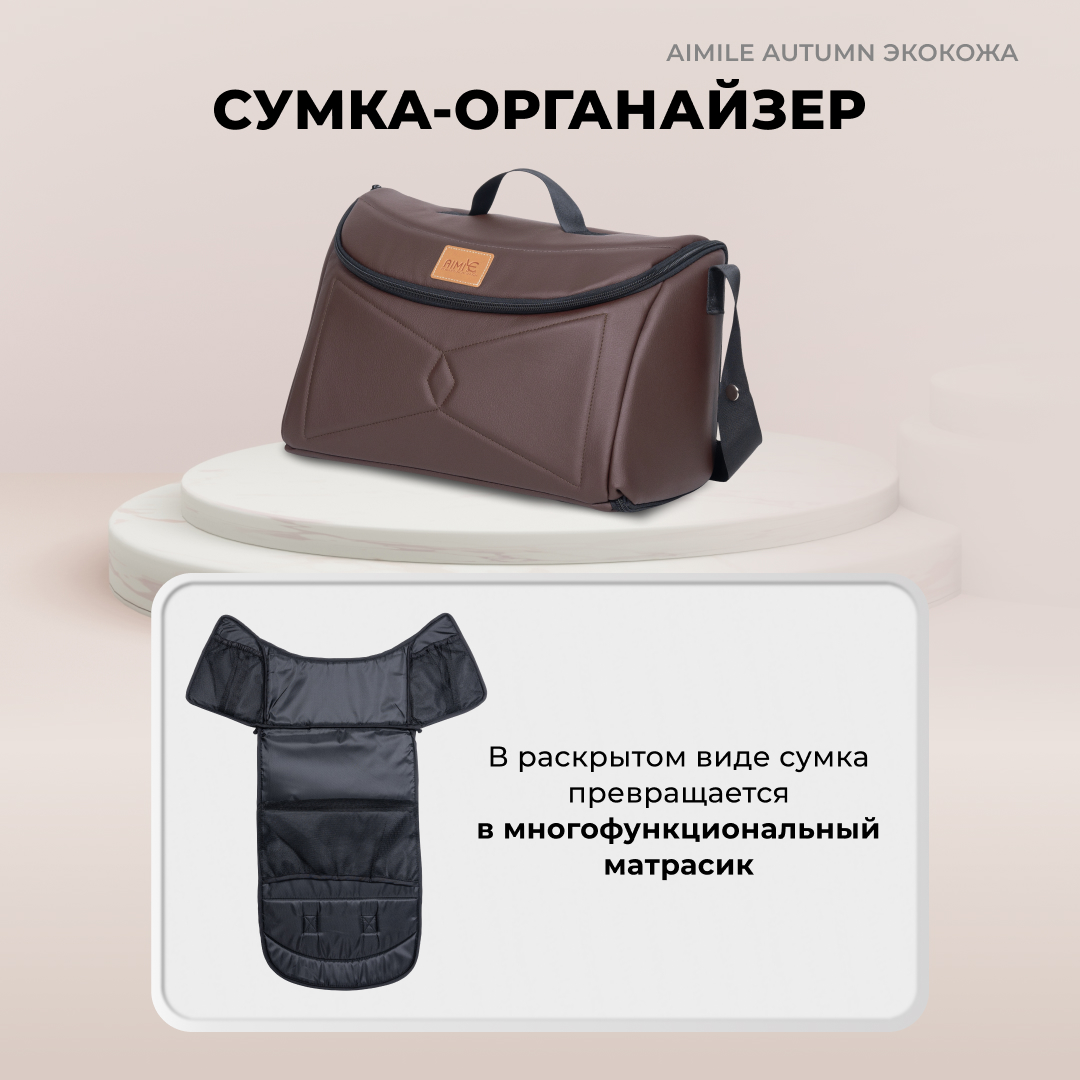 Коляска трансформер Aimile Original Autumn - фото 8