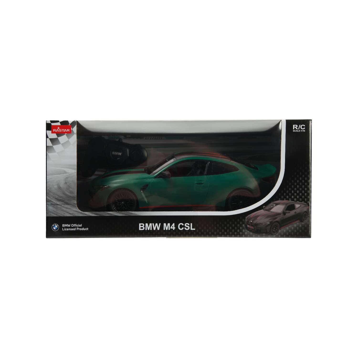 Автомобиль РУ Rastar BMW M4 CSL 1:16 - фото 7