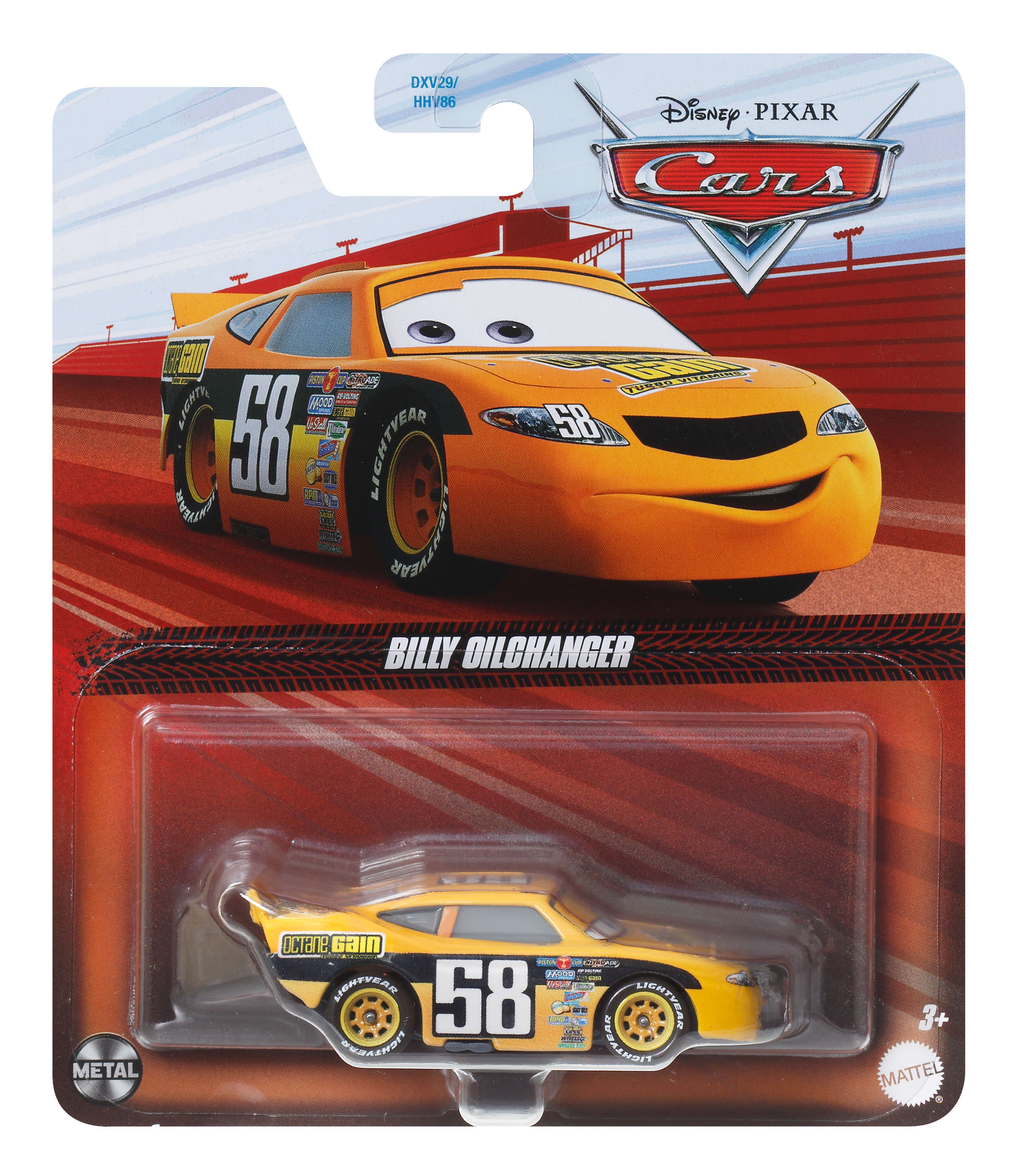 Автомобиль Cars Билли Маслоу 1:64 DXV29/GKB07 - фото 4