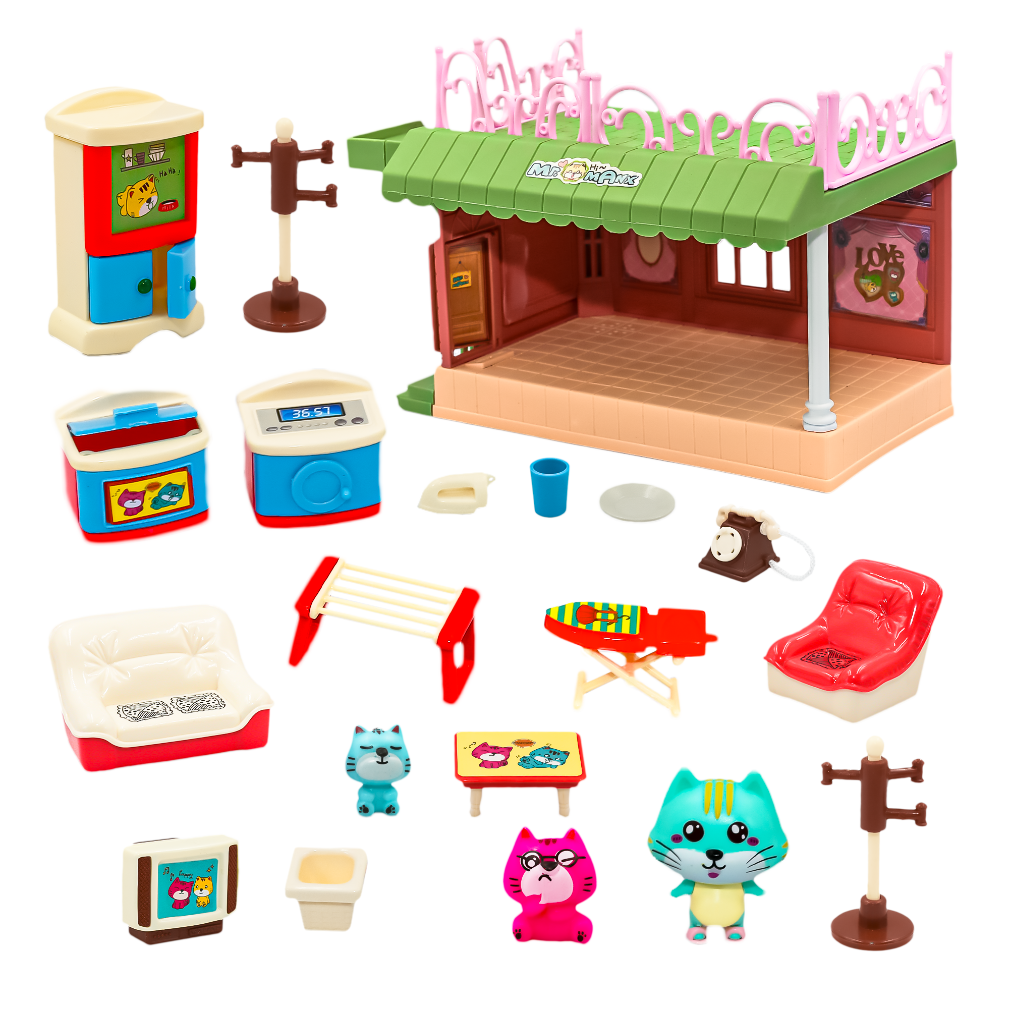 Игровой набор SHARKTOYS Двухэтажная вилла - фото 3