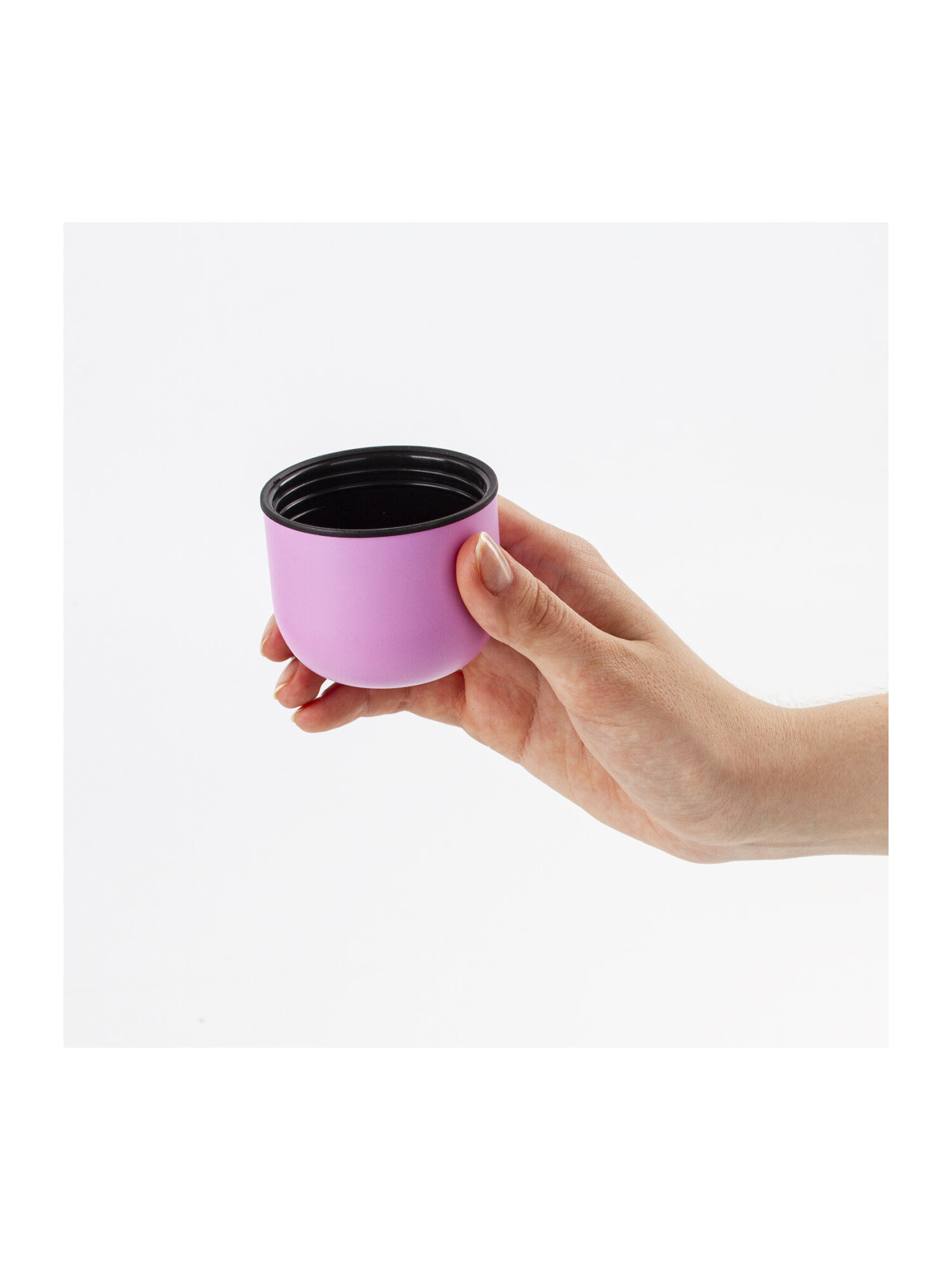 Термос Лайма классический с узким горлом 2 чашки 0.5 л нержавеющая сталь розовый - фото 20