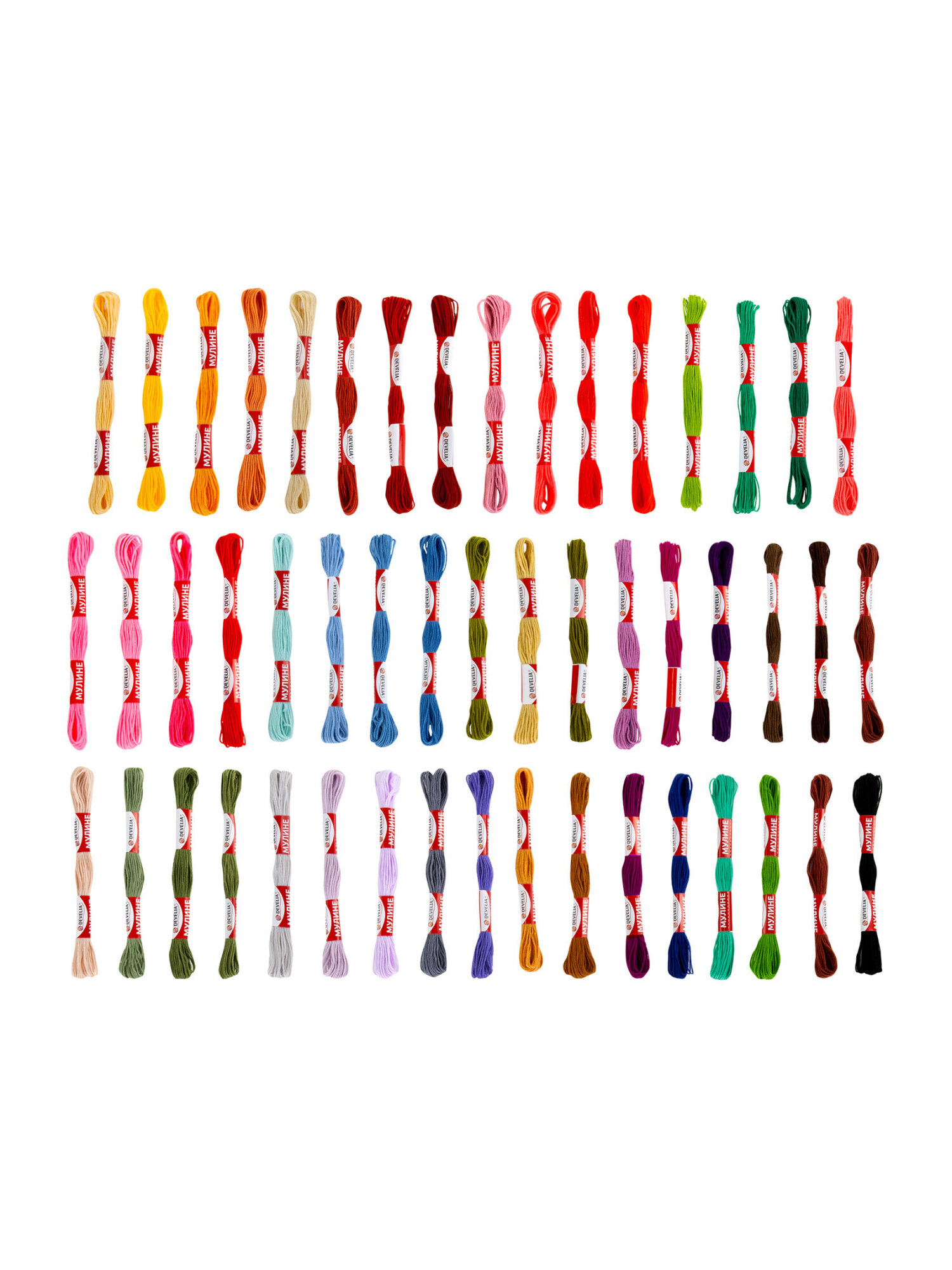 Набор для творчества Develia вышивание 50 цветов - фото 6