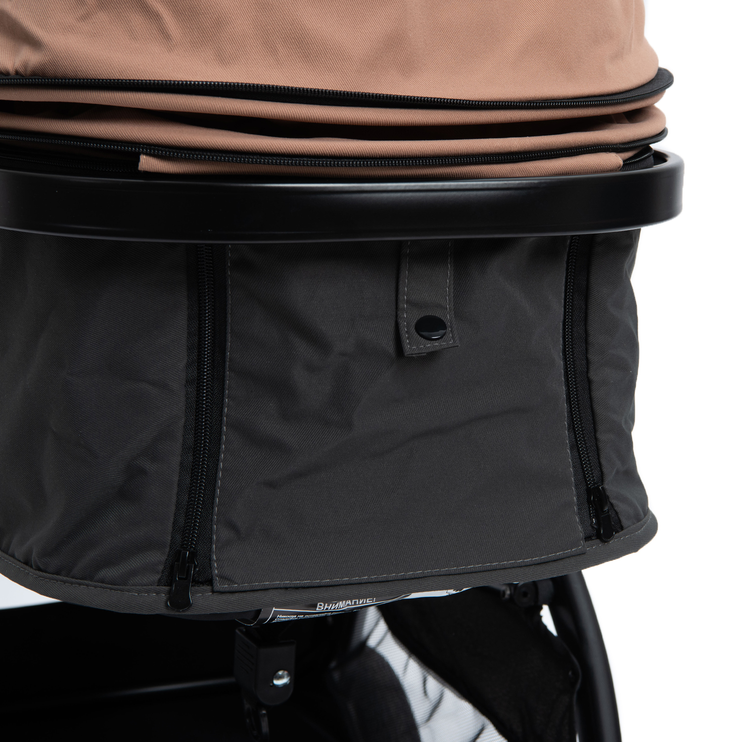 Коляска 2в1 BabyGo Sandy бежевый - фото 13