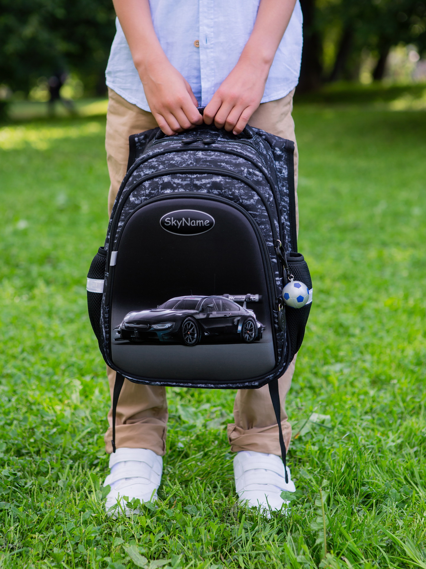 Рюкзак SkyName 17л анатомическая спинка+мячик - фото 3