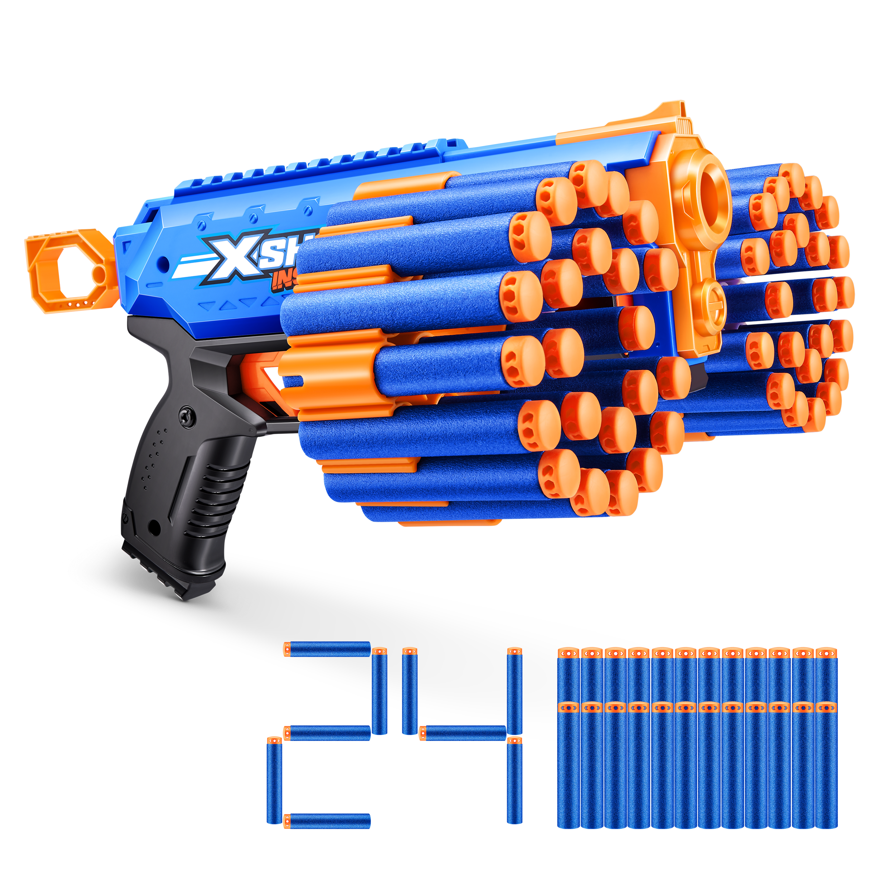 Бластер Zuru XSHOT Insanity Manic бластер и 24 стрелы - фото 3