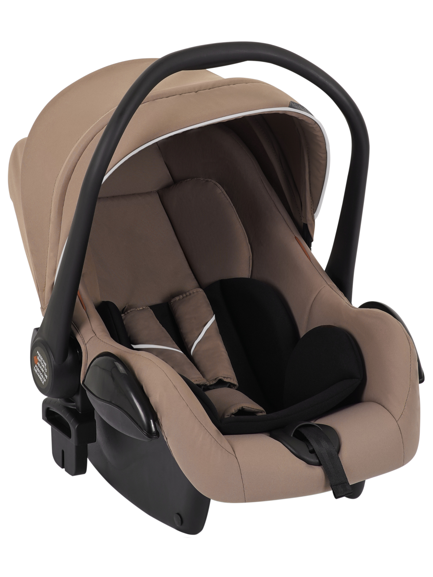 Коляска 3в1 JOVOLA Swift Plus темно-бежевый - фото 6