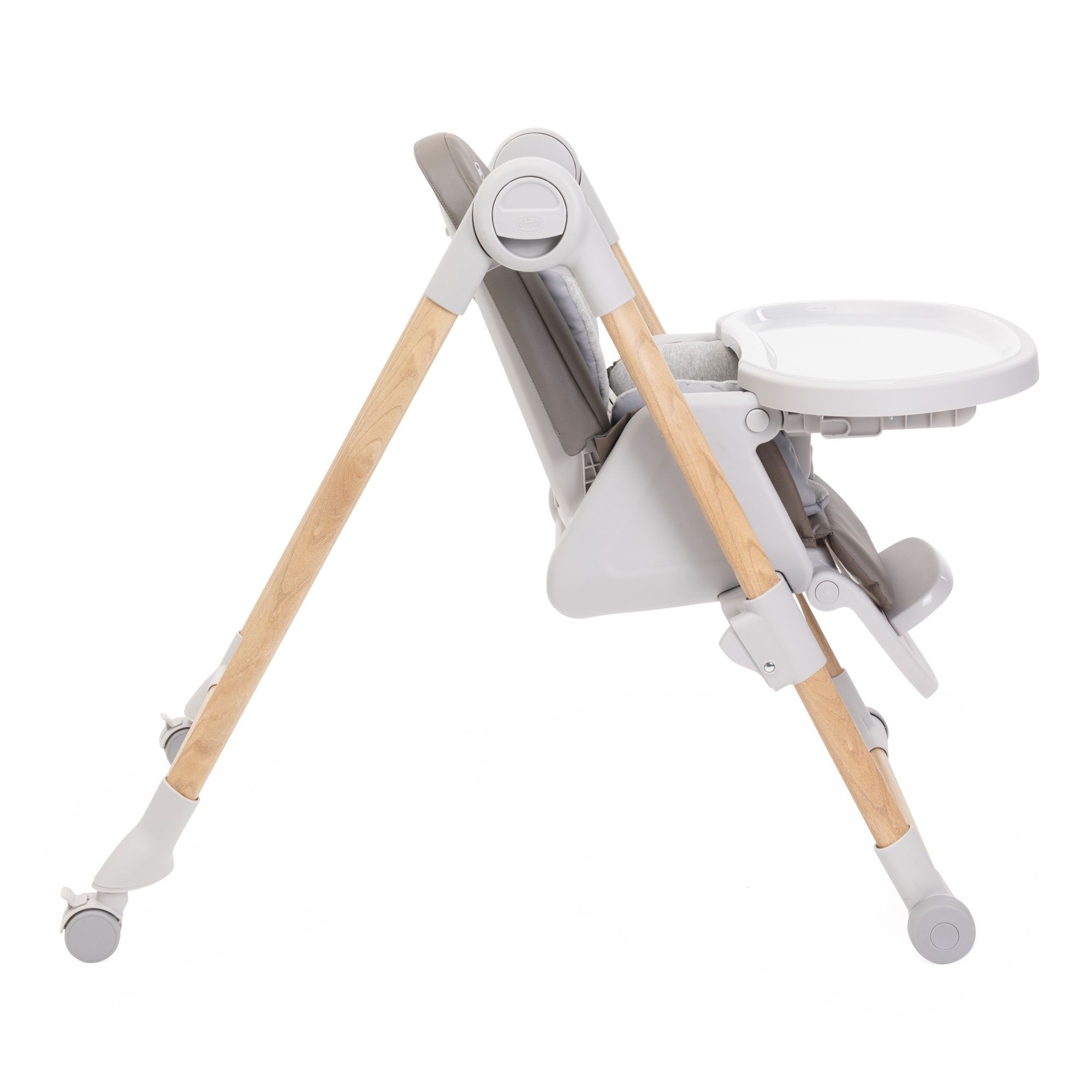Стульчик для кормления Chicco серый - фото 25