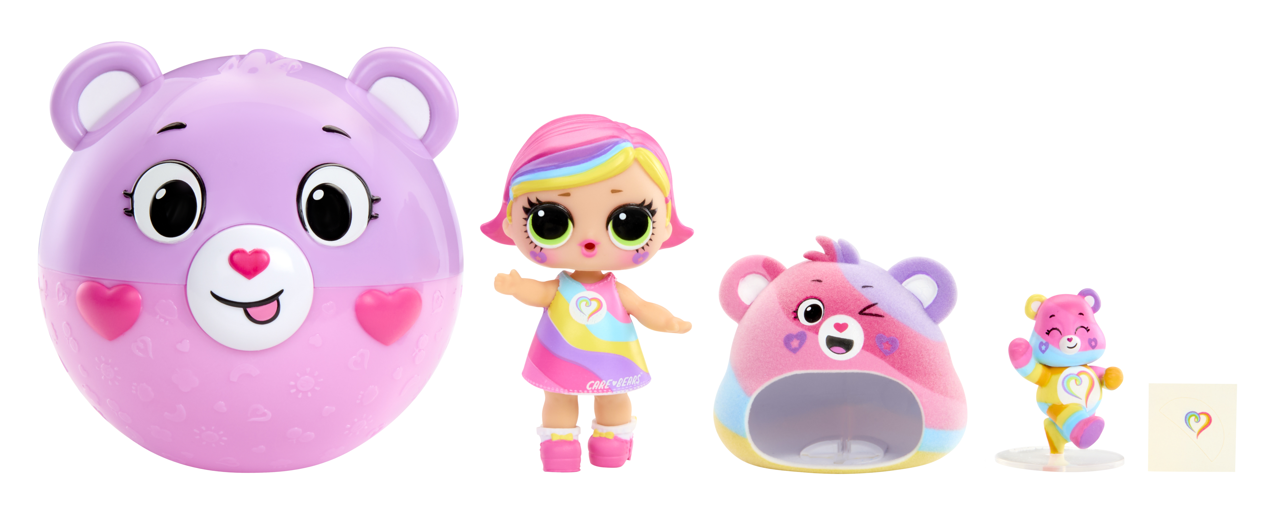 L O L Surprise Loves Care Bears Tots 542704 EUC L O L Surprise Loves Care Bears Tots 542704 EUC