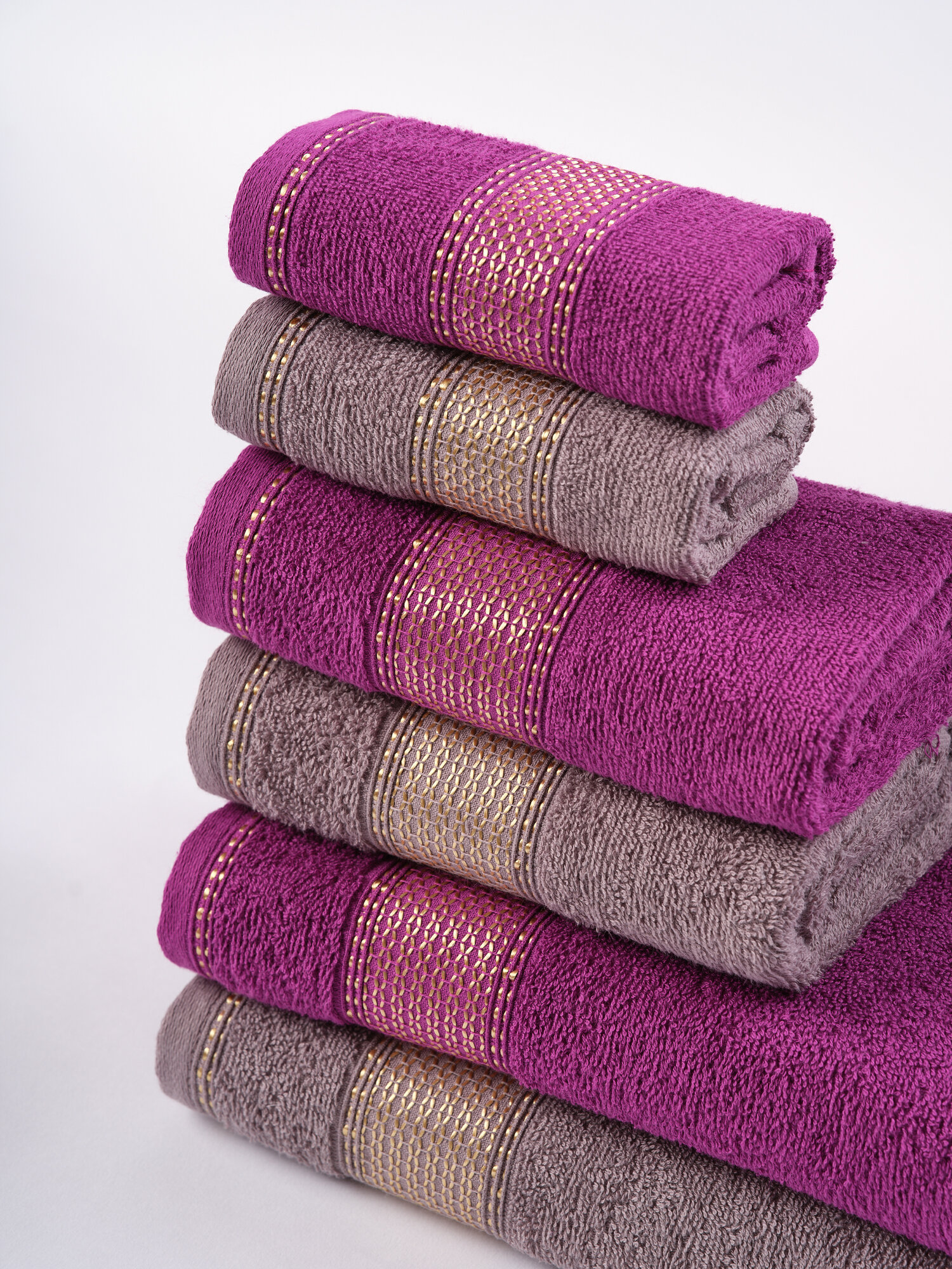 Полотенце Ночь Нежна Goldy 70 x 130 см 6 шт. - фото 2