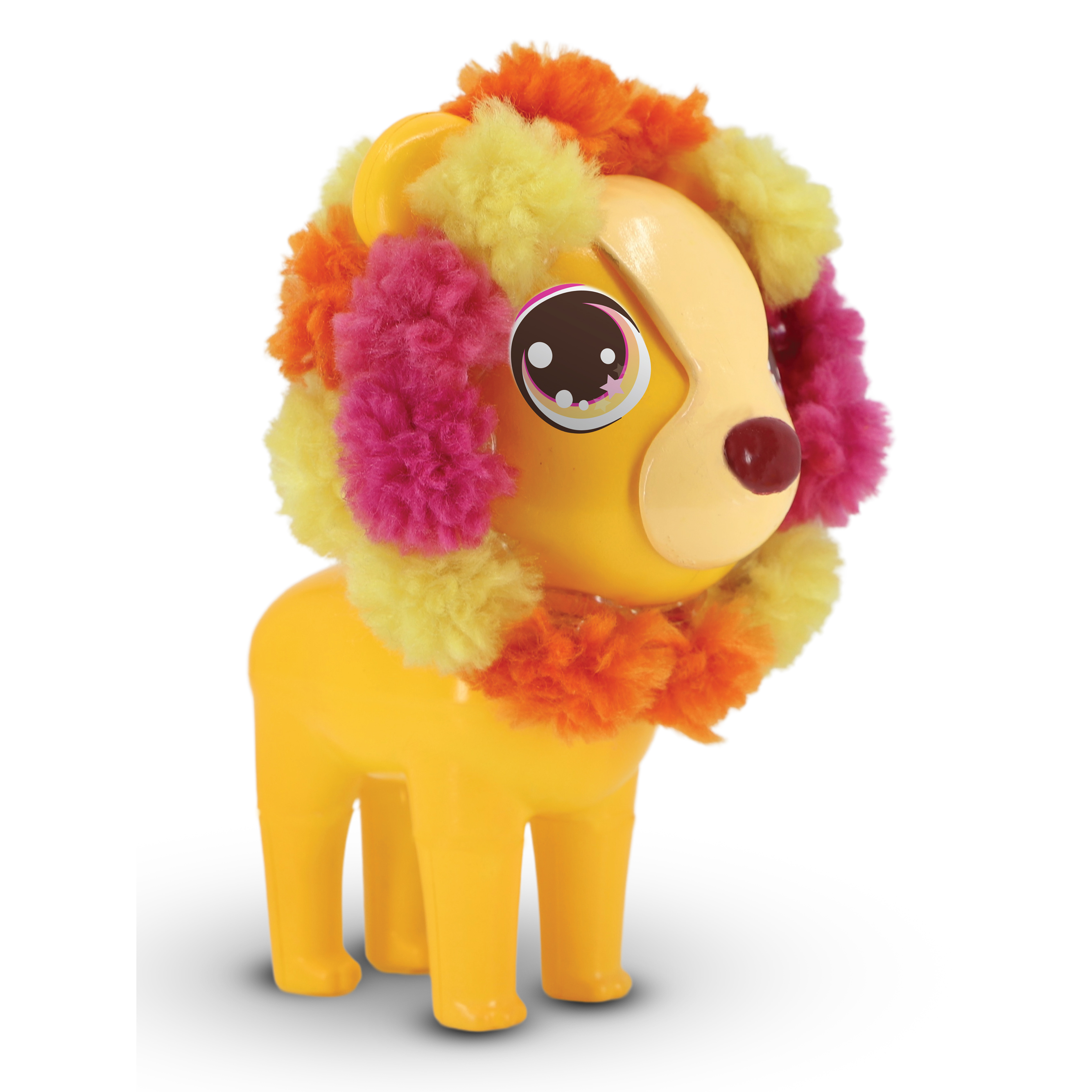 Набор для творчества RUFFLE FLUFFIES сборка Львёнок Леон - фото 2