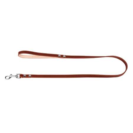 Поводок для собак CoLLar двойной с прошивкой Коричневый 04526