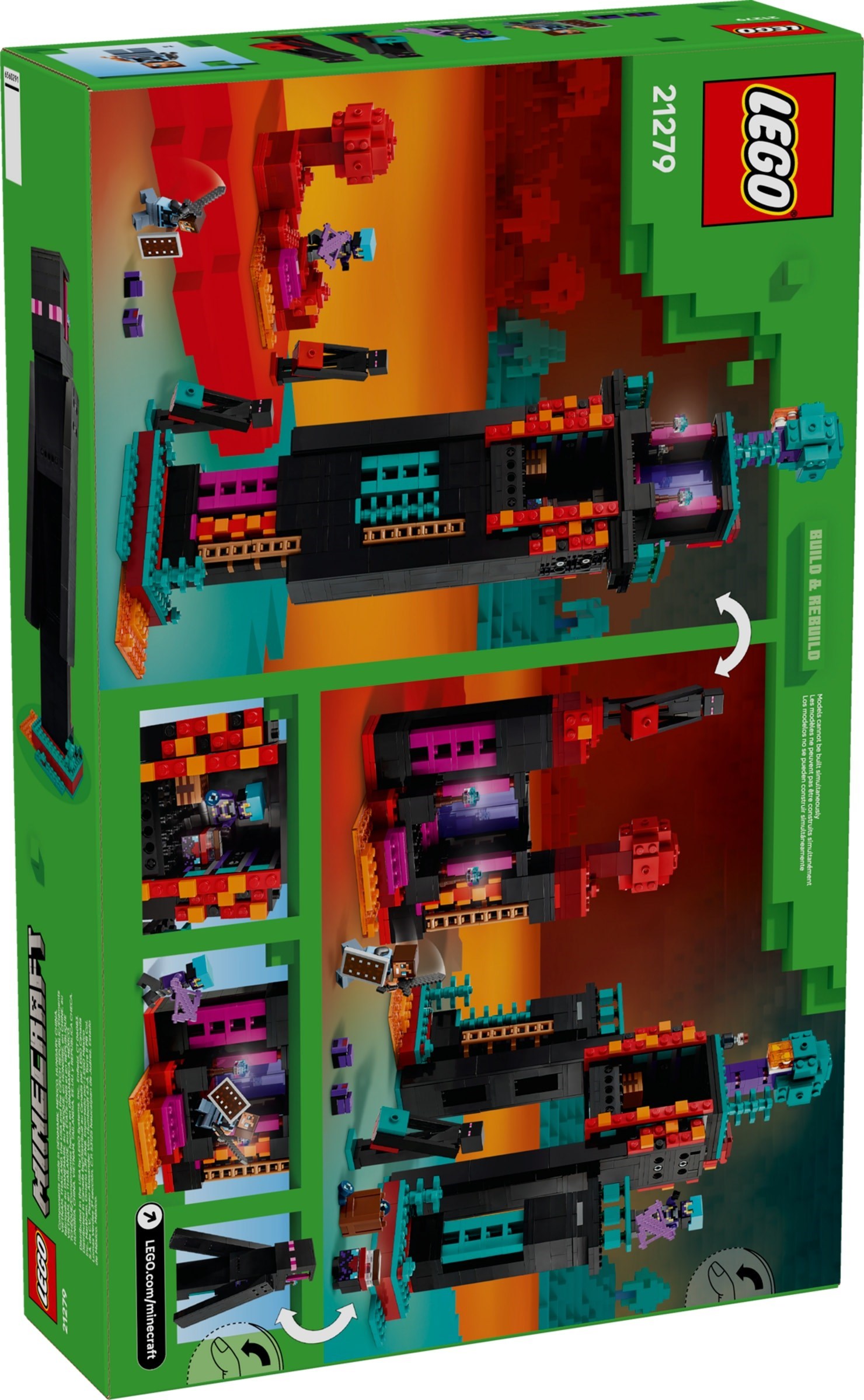 Конструктор LEGO Minecraft 21279 867 дет. - фото 2