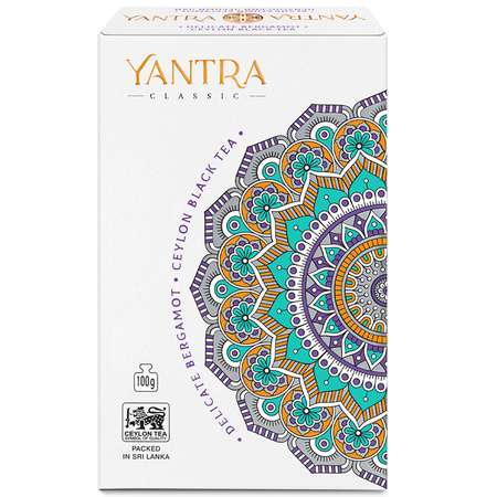 Чай Классик Yantra черный с бергамотом Деликатный бергамот 100 г