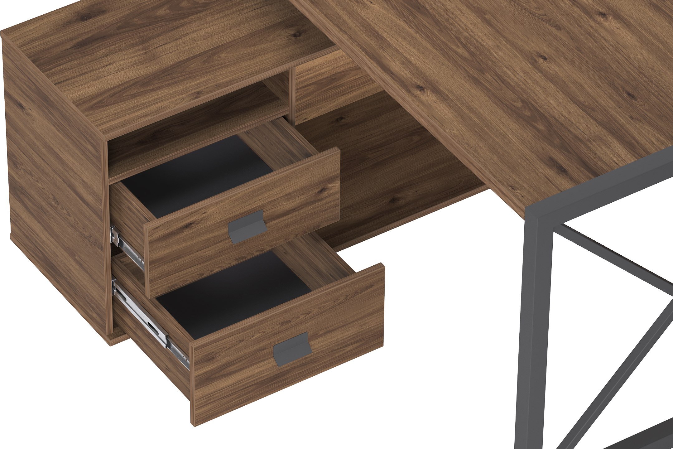 Письменный стол КАЛИФОРНИЯ МЕБЕЛЬ Хардвиг 1200 - фото 20