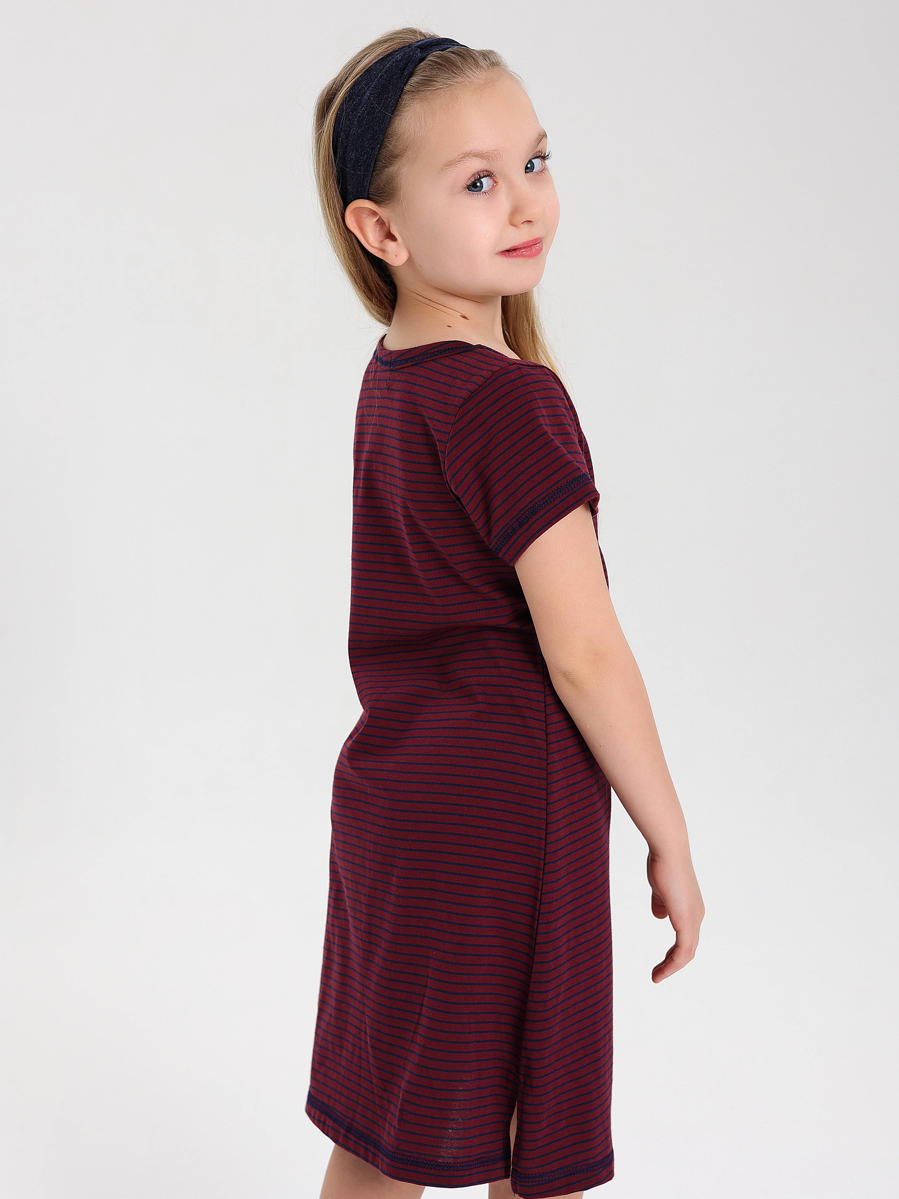 Сорочка ночная RobyKris 30-03-12п/бордо - фото 5