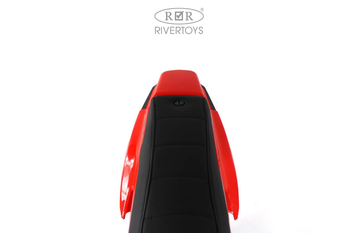 Электромотоцикл RIVERTOYS E777KX-MOTO-RED - фото 6