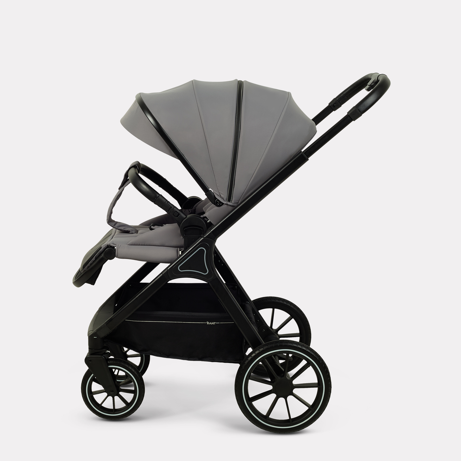 Коляска 2в1 Rant Basic Terra 2в1 серый - фото 12