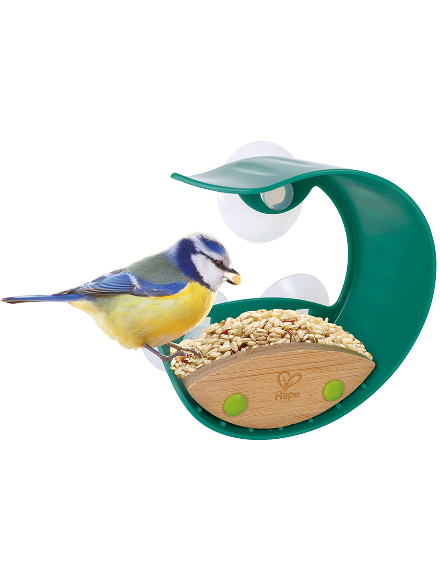 Кормушка подвесная Hape присосках на окно деревянная E5585_HP - фото 5