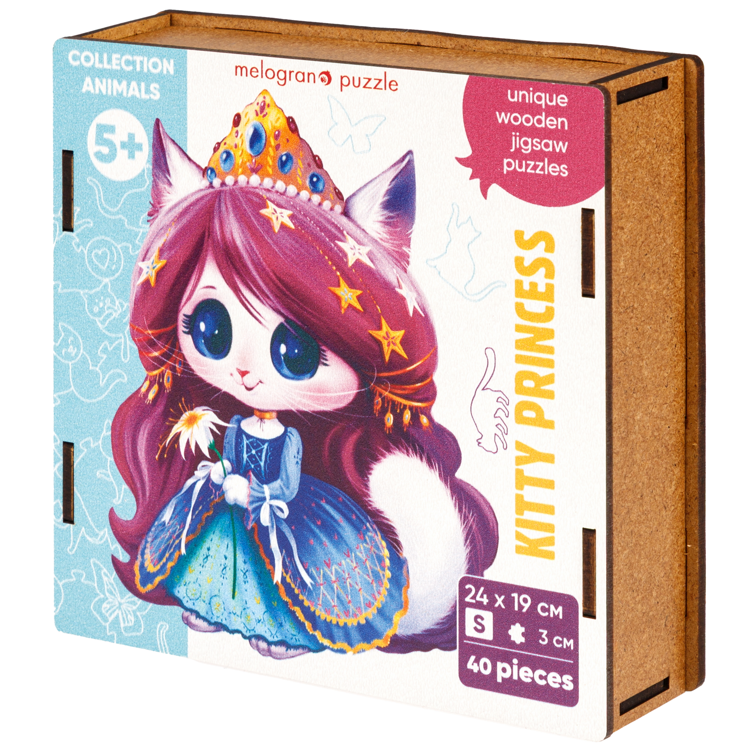 Пазл Melograno puzzle деревянный - фото 5