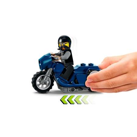 Конструктор LEGO City Трюк с велосипедом 10 дет.