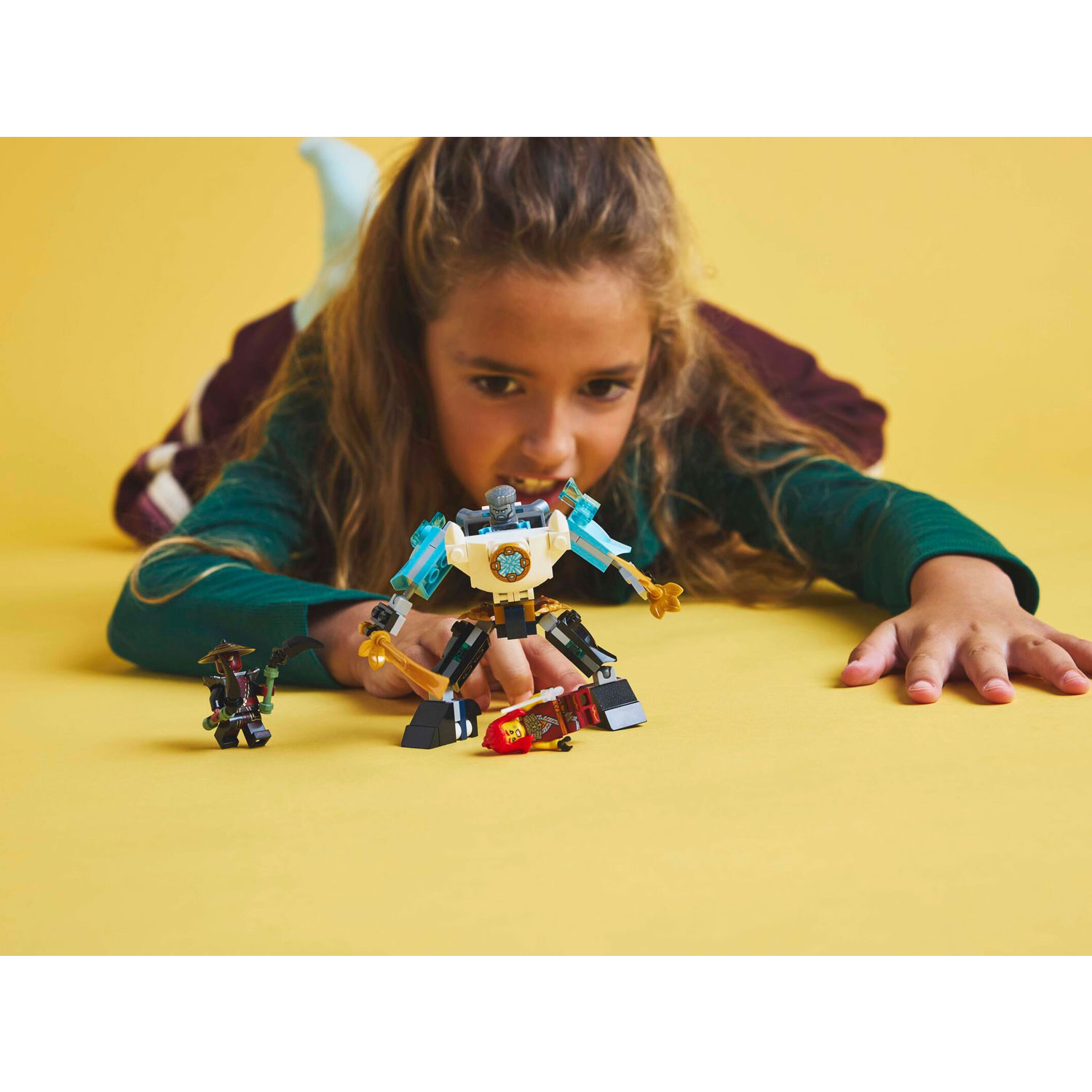 Конструктор LEGO NINJAGO Боевой робот-броня Зейна 92 дет. - фото 3