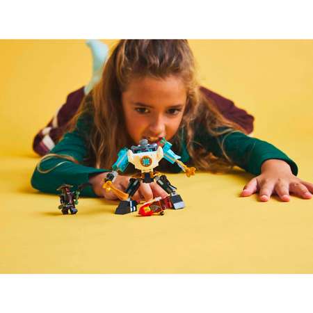 Конструктор LEGO NINJAGO Боевой робот-броня Зейна блочный