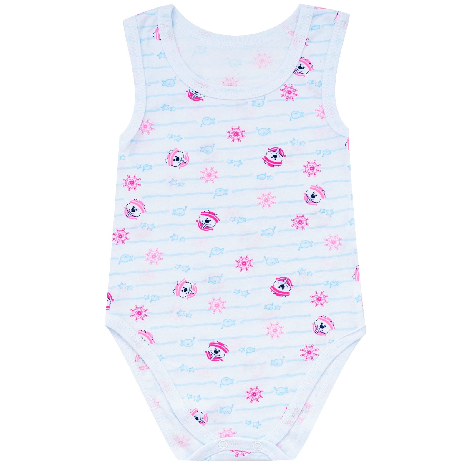 Боди ОПТОВИЧКОФФ М.290.008.0.0.002 мишки розовые - фото 1