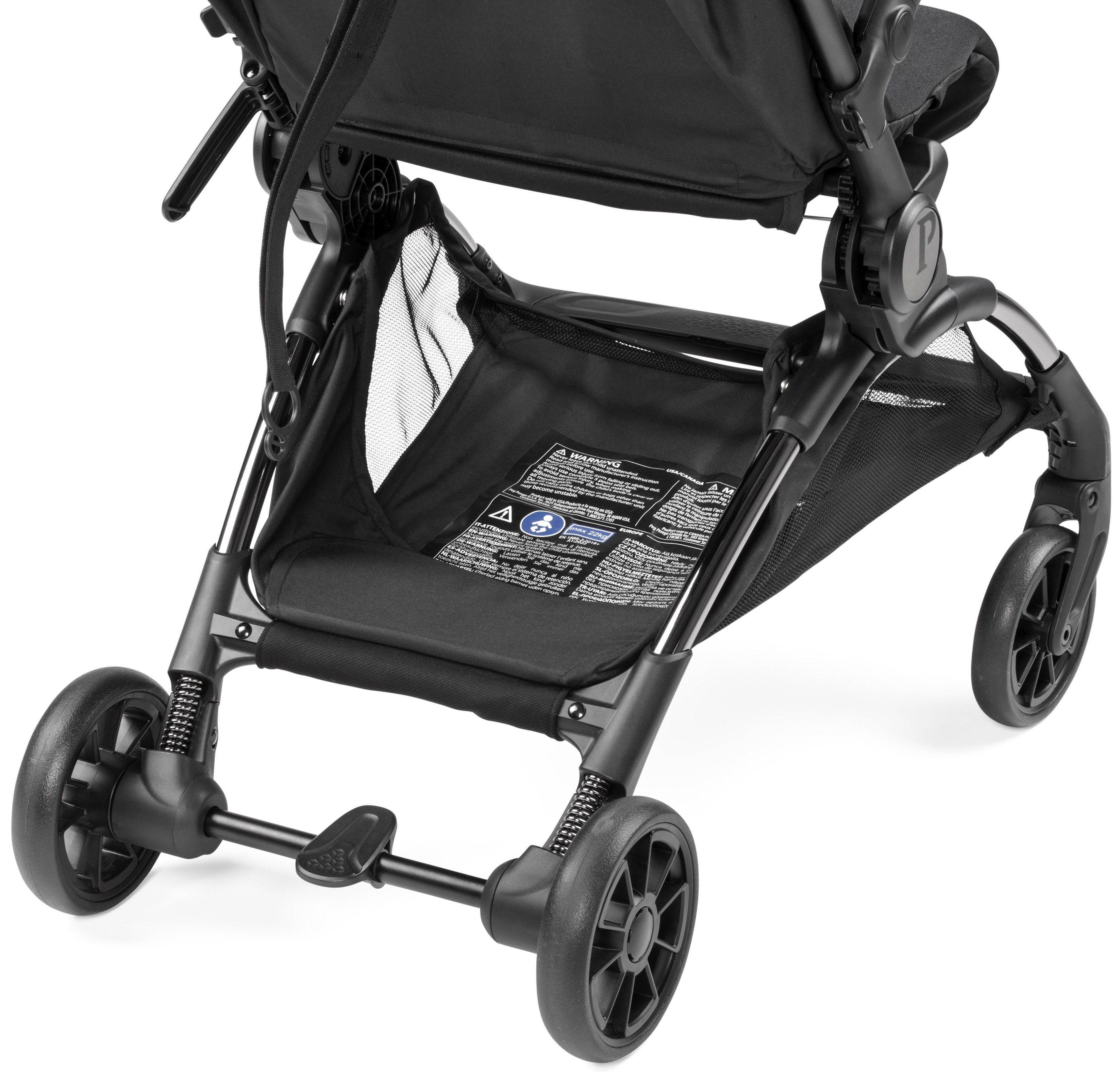 Коляска прогулочная Peg-Perego Volo черный - фото 7