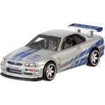 Автомобиль Hot Wheels Nissan 1:64 серебряный