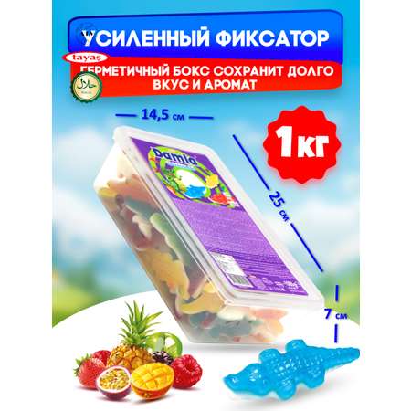 Жевательный мармелад TAYAS Крокодил 1кг