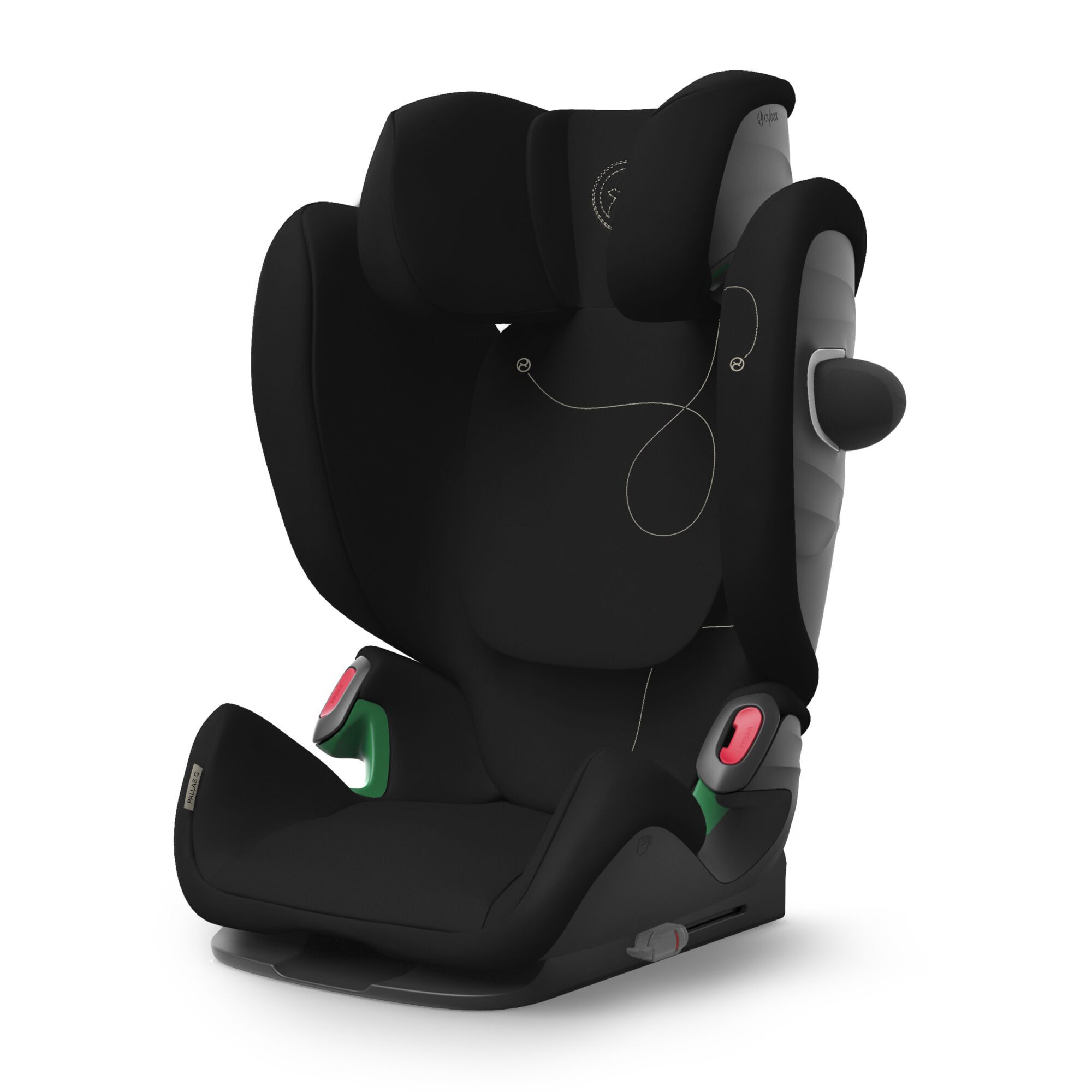 Автокресло Cybex Pallas G Moon Black Isofix 1/2/3 (9-36 кг) - фото 6
